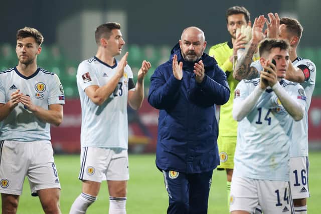 Scotland manager Steve Clarke.