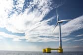 Floating wind farms make use of the huge blades fitted to towers hundreds of feet in height.