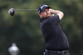 Shane Lowry in action during the final round of the Houston Open at Memorial Park Golf Course in Houston on Sunday. Picture: Carmen Mandato/Getty Images