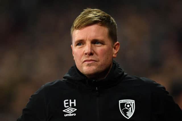 Eddie Howe is widely expected to become the next Celtic boss. Picture: SNS