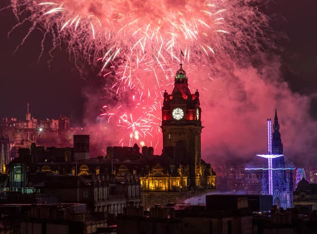 Images of Edinburgh's Hogmanay fireworks have been beamed around the world since the first official celebrations in 1993-4. Picture: Jane Barlow/PA