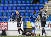 St Johnstone will consider appealing Daniel Phillips' red card in St Mirren draw. Picture: SNS