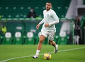 It has been reported Celtic's Giorgos Giakoumakis may depart the club.  (Photo by Ross MacDonald / SNS Group)