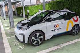 The Co Wheels car club requires members to put electric vehicles back on charge after use for the next booking (Picture: Co Wheels)