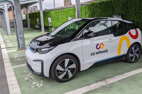 The Co Wheels car club requires members to put electric vehicles back on charge after use for the next booking (Picture: Co Wheels)