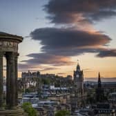 A view across the city of Edinburgh from Calton Hill at dusk, as Edinburgh is to host the Unesco Cities of Literature network conference in 2024, marking 20 years since it became the first city to be given the designation. Picture: Jane Barlow/PA Wire