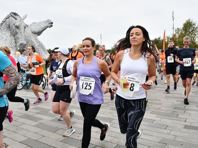 The Kelpies Half Marathon.