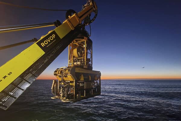 Rovop says it serves blue-chip customers in all key offshore sectors, including the installation of wind-farm related infrastructure, gas pipelines and undersea internet cables. Picture: contributed.