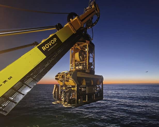 Rovop says it serves blue-chip customers in all key offshore sectors, including the installation of wind-farm related infrastructure, gas pipelines and undersea internet cables. Picture: contributed.