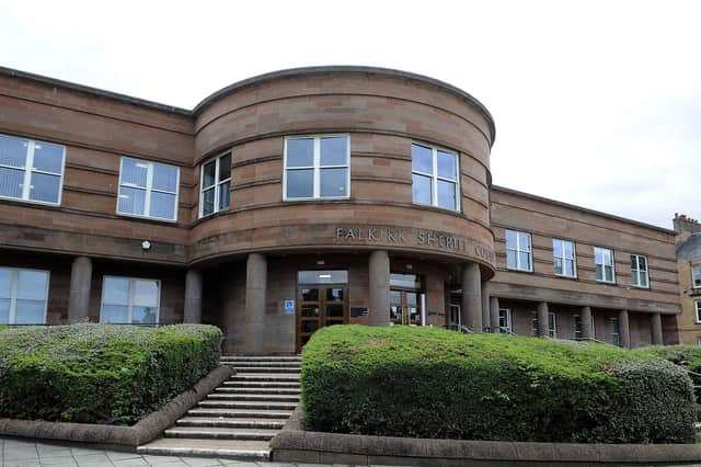 Falkirk Sheriff Court, like many others across Scotland, will need to deal with a backlog of cases built up during the Covid lockdown (Picture: Michael Gillen)