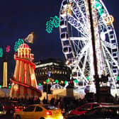 The George Square Christmas market has brought huge crowds to Glasgow.