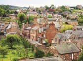Melrose  - small town  in the Scottish Borders, Scotland, United Kingdom