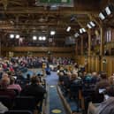 The General Assembly of the Church of Scotland meets last year