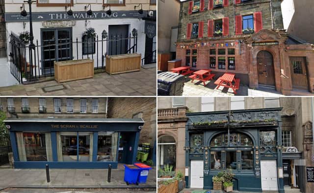 A few of Edinburgh's most dog-friendly pubs.
