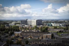 NHS Queen Elizabeth University Hospital in Glasgow. Photo by: Jane Barlow/PA Wire
