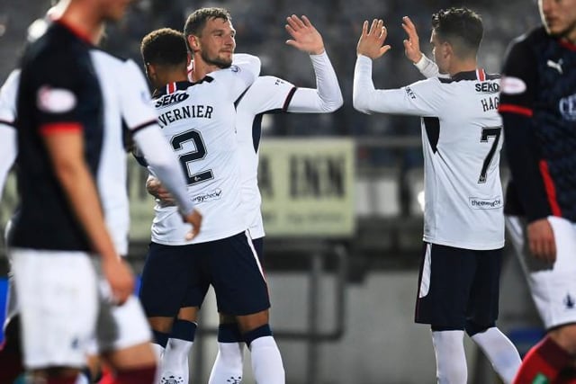 Rangers eased into the quarter finals on a cold night in Falkirk. (Photo by Rob Casey / SNS Group)
