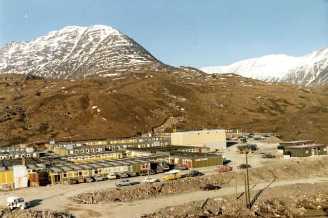 The worker's village that was built to help meet the demand for accommodation in the area. PIC: Chris Hamilton/Am Baile.