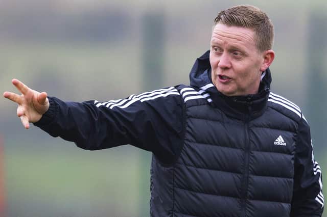 Aberdeen manager Barry Robson has certain demands of his players.