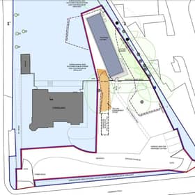 Site plan of the new Inverurie cattery. (Pic:Colin Thompson Architect)