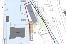 Site plan of the new Inverurie cattery. (Pic:Colin Thompson Architect)