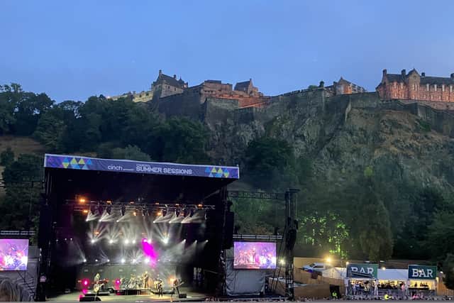 The Simple Minds New Gold Dream show at Edinburgh Summer Sessions in Princes Street Gardens, Edinburgh, August 2022. Pic: Janet Christie