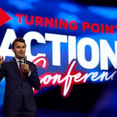 Charlie Kirk was the founder and executive director of Turning Point USA. Picture: Joe Raedle/Getty Images