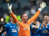 Allan McGregor will remain at Rangers for a further year.