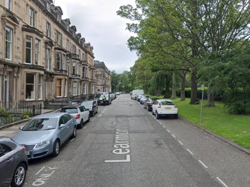 Learmonth Terrace is named after John Learmonth of Dean (who also lends his name to all the nearby roads with 'Dean' in their name). He was Lord Provost of Edinburgh from 1831 to 1833 and the co-funder of the Dean Bridge project.