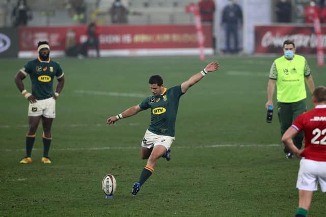 Bulls fly-half Morne Steyn came off the bench to kick the winning penalty for South Africa in the final Test against the British and Irish Lions last summer. (Photo by EJ Langner/Gallo Images)