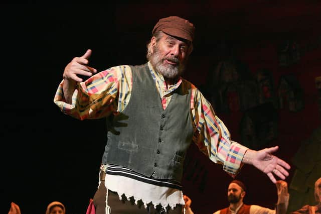 Joe Goldblatt learned of the importance of the connection between audience and performer as a child when his father took him to see the musical Fiddler on the Roof (Picture: Patrick Riviere/Getty Images)