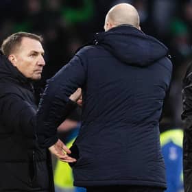 Celtic manager Brendan Rodgers has now enjoyed derby victories over six different Rangers counterparts and was keen to stress how he has dealt with challenges from across the city as he acknowledged the improvement Philippe Clement has overseen with the Ibrox team in his two-and-a-half months. (Photo by Craig Foy / SNS Group)