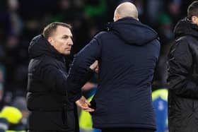Celtic manager Brendan Rodgers has now enjoyed derby victories over six different Rangers counterparts and was keen to stress how he has dealt with challenges from across the city as he acknowledged the improvement Philippe Clement has overseen with the Ibrox team in his two-and-a-half months. (Photo by Craig Foy / SNS Group)