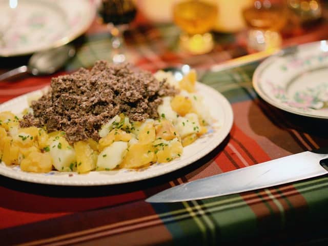 Burns Night festivities are incomplete without a hearty feast of haggis, neeps and tatties (Getty Images)