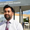 Humza Yousaf’s target to “eradicate” NHS waiting times has been missed, new figures show.