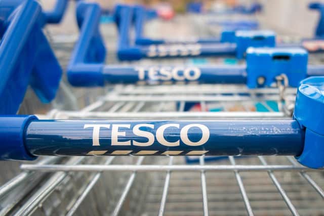 Tesco has seen a 30 per cent surge in sales.