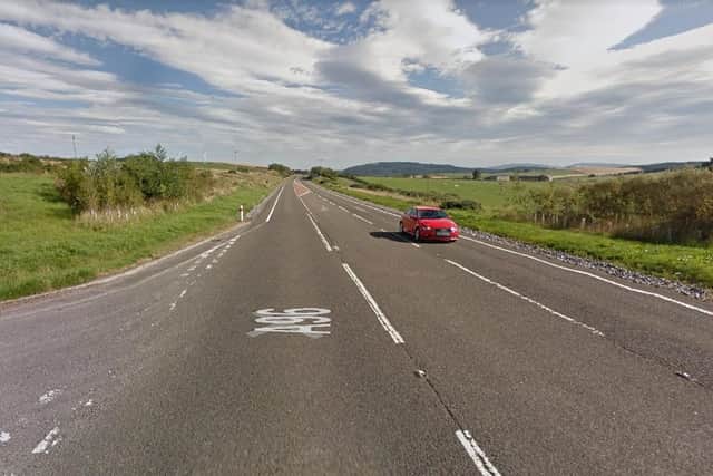 The crash happened on the A96 between Keith and Huntly around 7.35pm on Monday, July 26 (Photo: Google Maps).