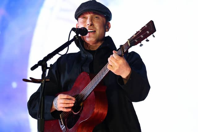 Gerry Cinnamon on the TRNSMT stage (Picture: Jeff J Mitchell/Getty Images)