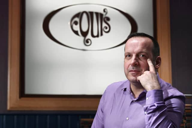 David Equi, MD of Equi’s Ice Cream, says 'spiralling' energy prices make realising the firm's ambitions much more difficult. Picture: John Devlin.