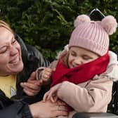 Five-year-old Freya, who has a Cerebral Vision Impairment, is in primary one at the Royal Blind School