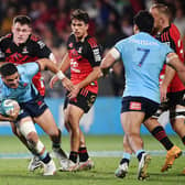 Mosese Tuipulotu in action for Waratahs in a Super Rugby Pacific match against Crusaders last year. (Photo by SANKA VIDANAGAMA/AFP via Getty Images)