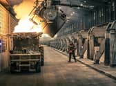 Inside the Lochaber aluminium smelter, in Fort William