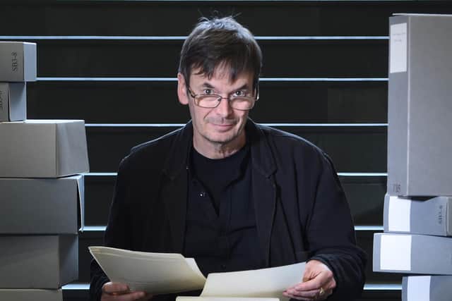 Sir Ian Rankin has been working with screenwriter Gregory Burke on the new Rebus TV series since 2017. Picture: Neil Hanna