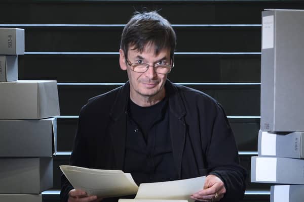 Sir Ian Rankin has been working with screenwriter Gregory Burke on the new Rebus TV series since 2017. Picture: Neil Hanna