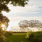Antony Gormley's 'Firmament' sculpture is one of the most popular works at Jupiter Artland.