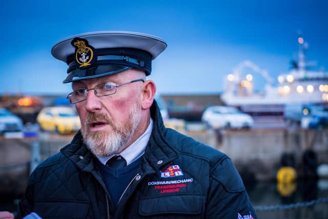 Fraserburgh coxswain Vic Sutherland says it's a family affair.