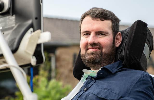 Euan MacDonald encouraged MND researchers to share information on the condition (Picture: Ian Potter)
