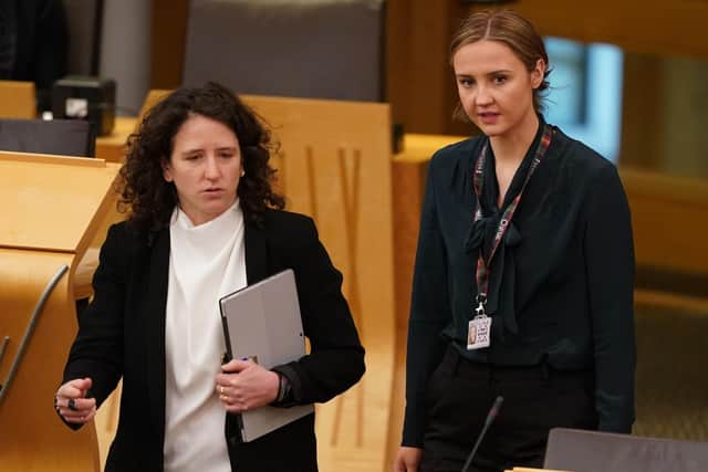 SNP Rural Affairs Secretary Mairi Gougeon and SNP Net Zero Secretary Mairi McAllan (Photo: Andrew Milligan/PA Wire)