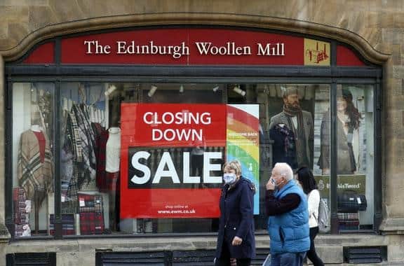Edinburgh Woollen Mill announces two of its brands are going into administration.