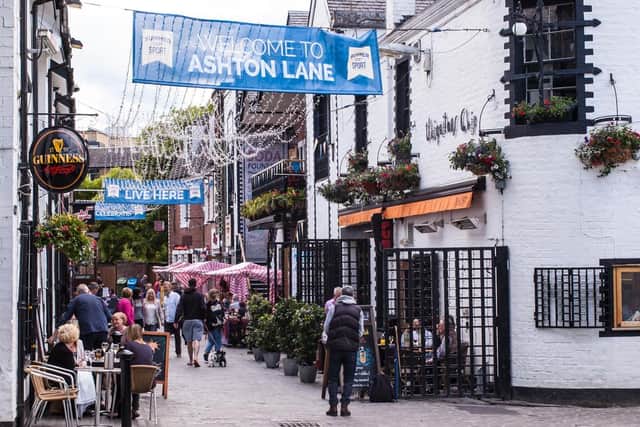 Beer gardens in Scotland reopen today.