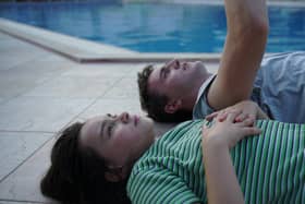 Frankie Corio and Paul Mescal in Aftersun